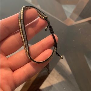 Stella & Dot Farren Pulley Bracelet - Gold